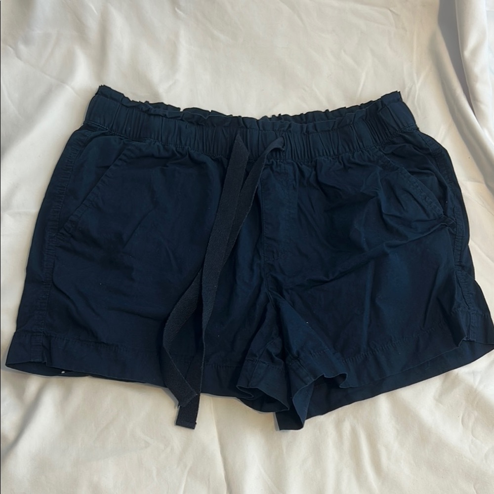 LOFT Blue Cargo Shorts with Relaxed Fit